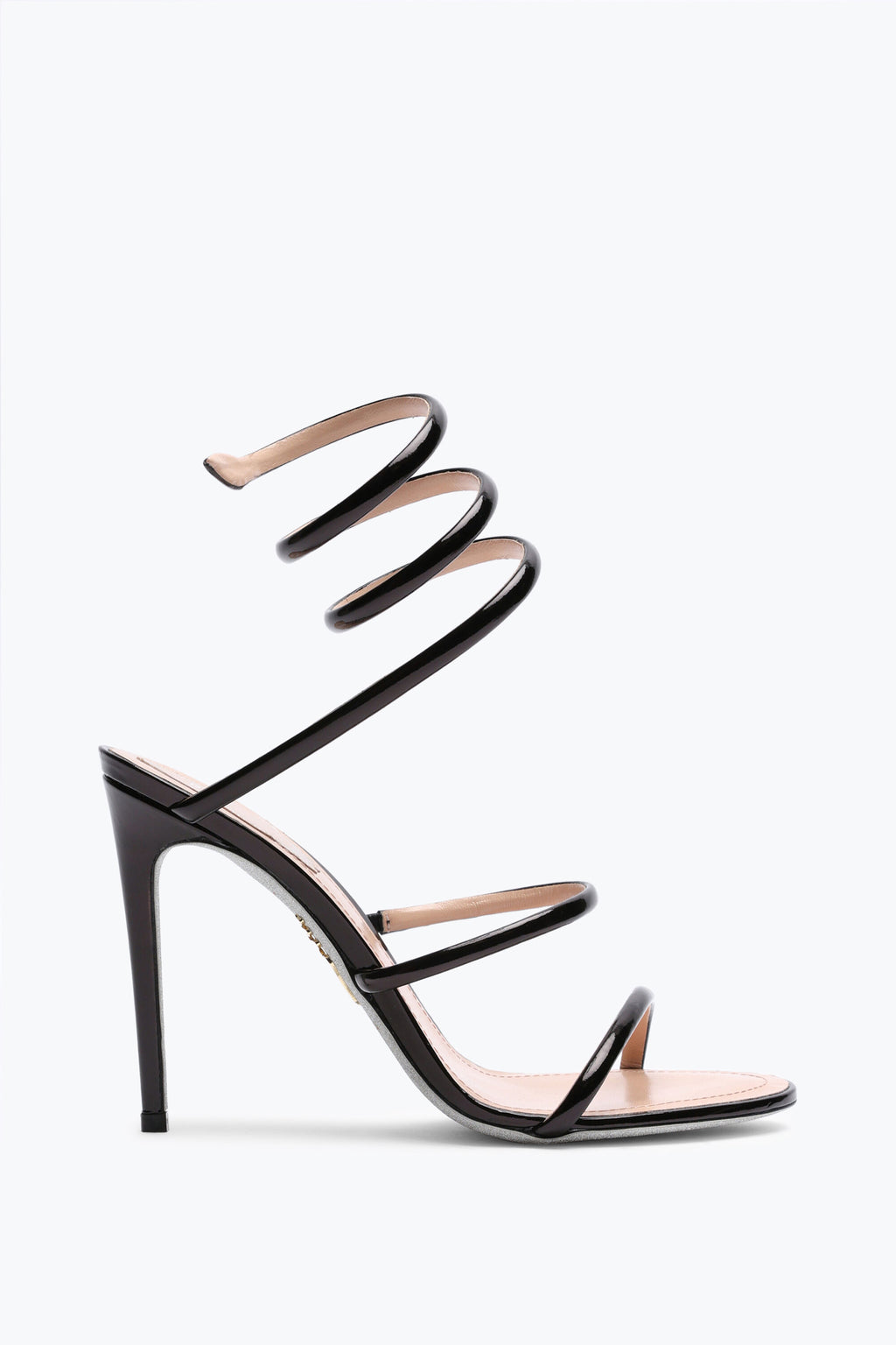 Serpenti Heel Black