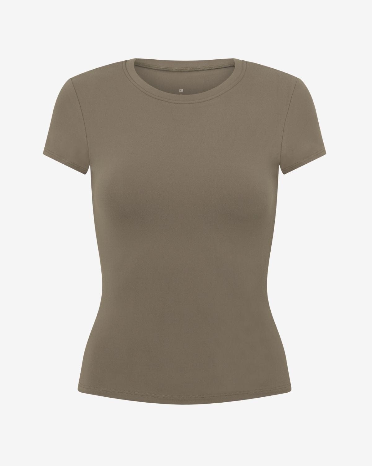 Form Capped Sleeve Tee | Chocolate Chip