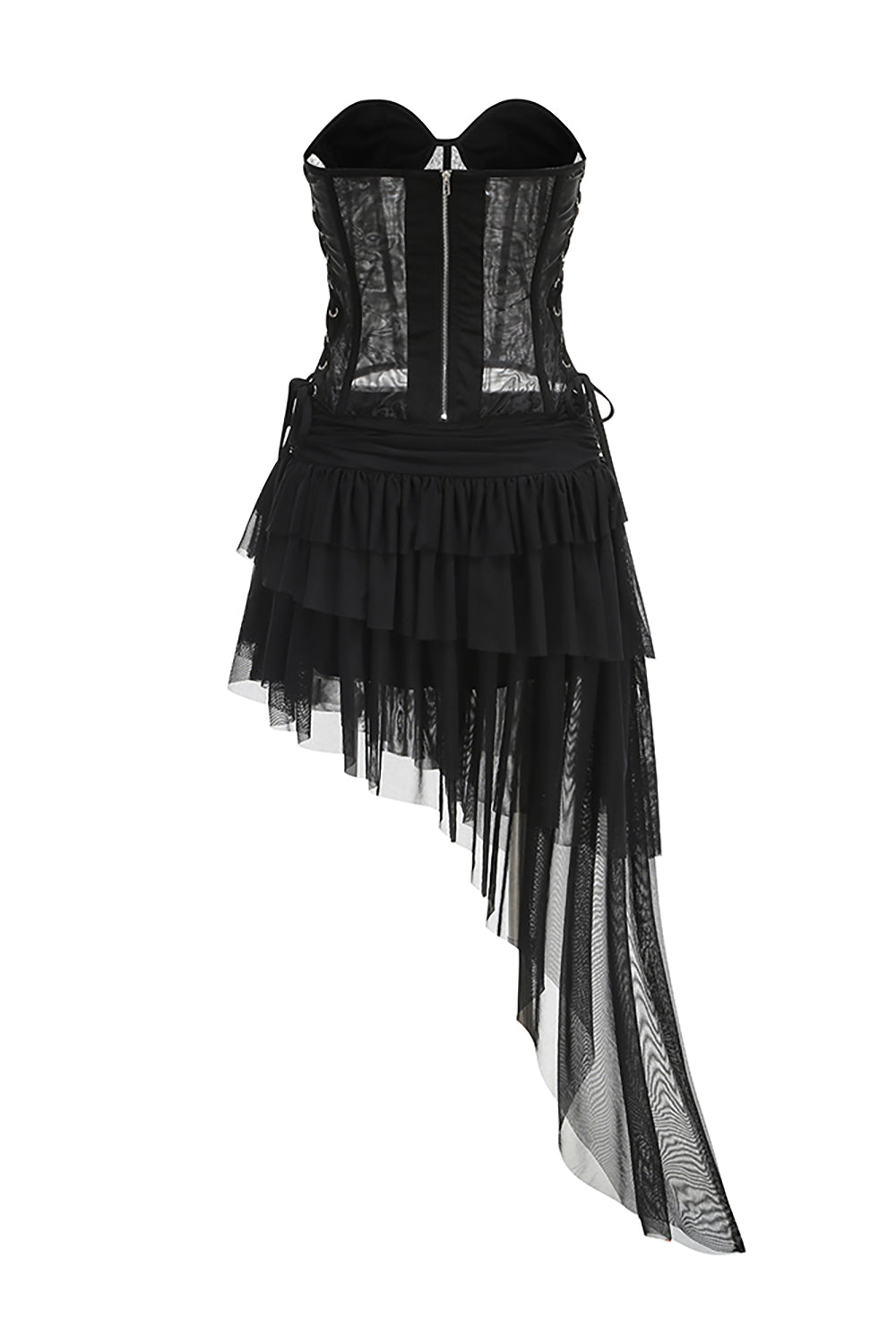 Corset Mesh Dress