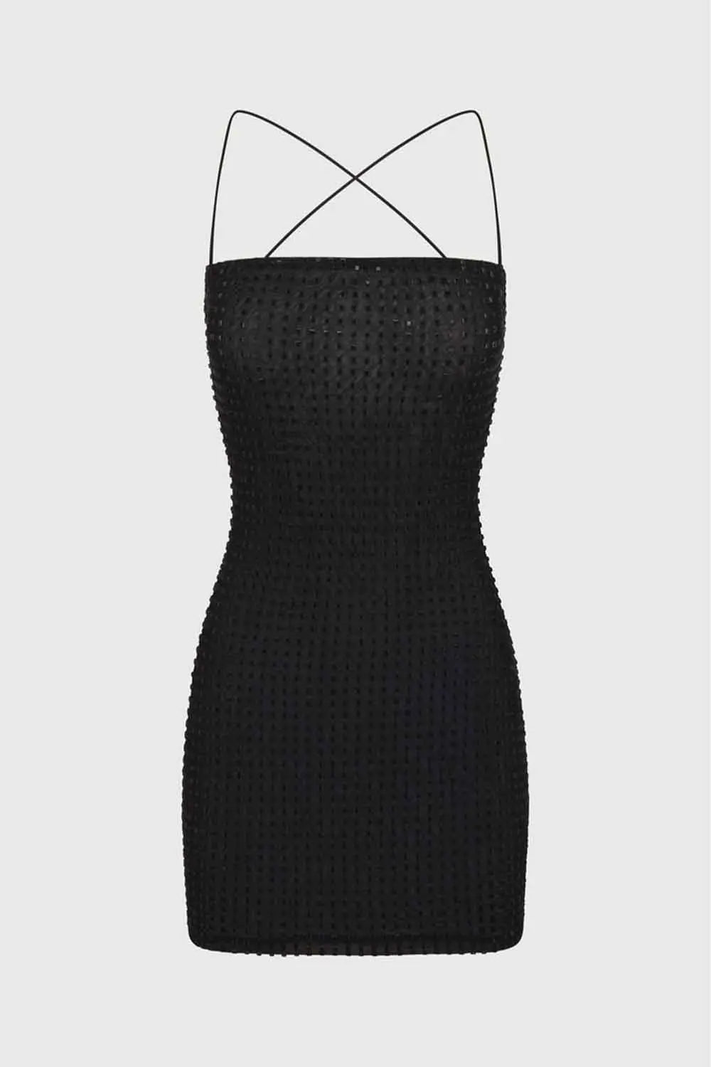 Minivestido de cristal