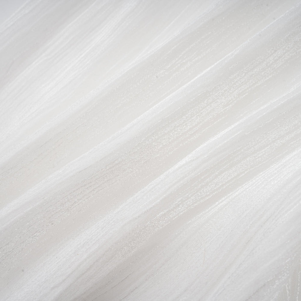 Rosier fully-pleated cinched mini dress in White