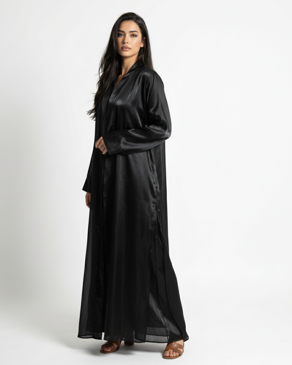Shyrazade Abaya Double Voilage