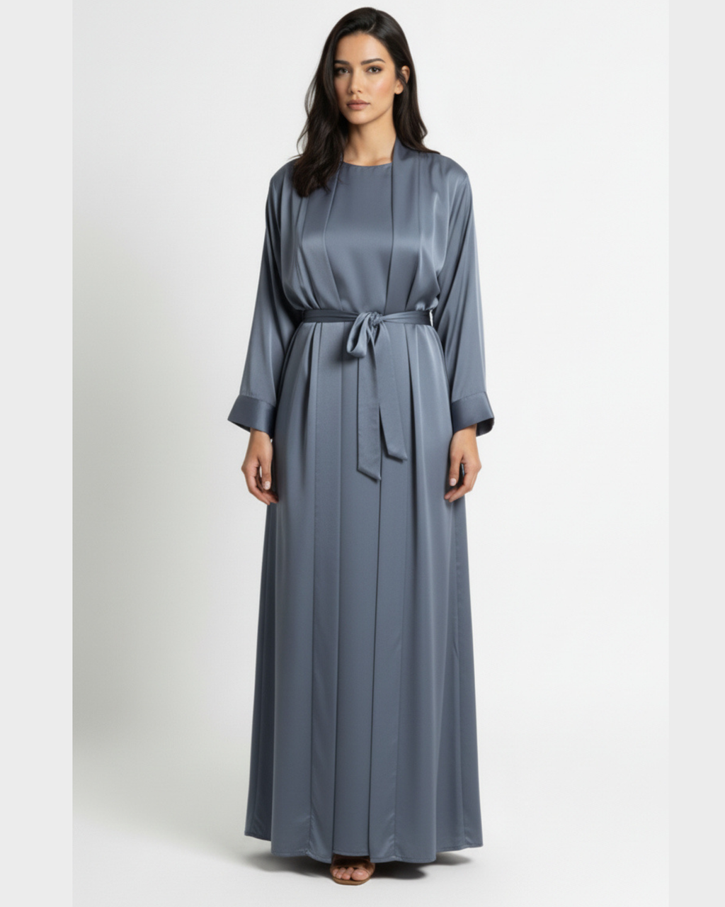 Eve Abaya à Double Voilage