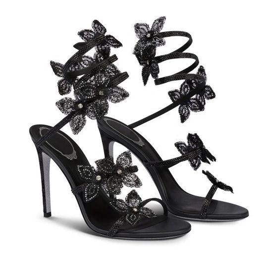 Butterfly Heel Black