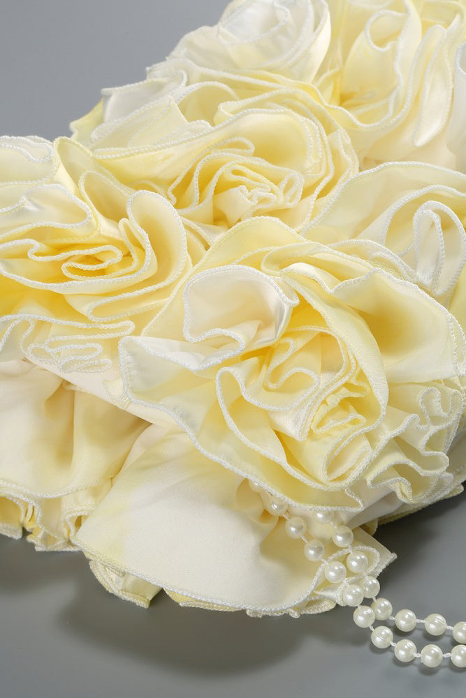 Halter Corset Hand Embroidered Floral Dess