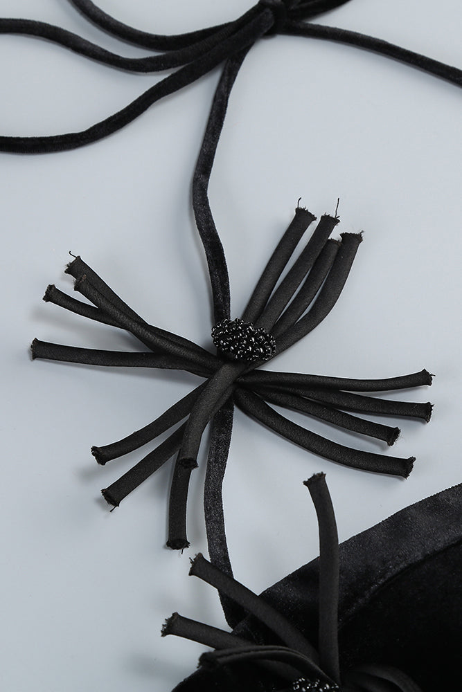 Halter Rose Floral Corset Dress