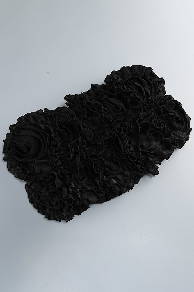 Halter Rose Floral Corset Dress