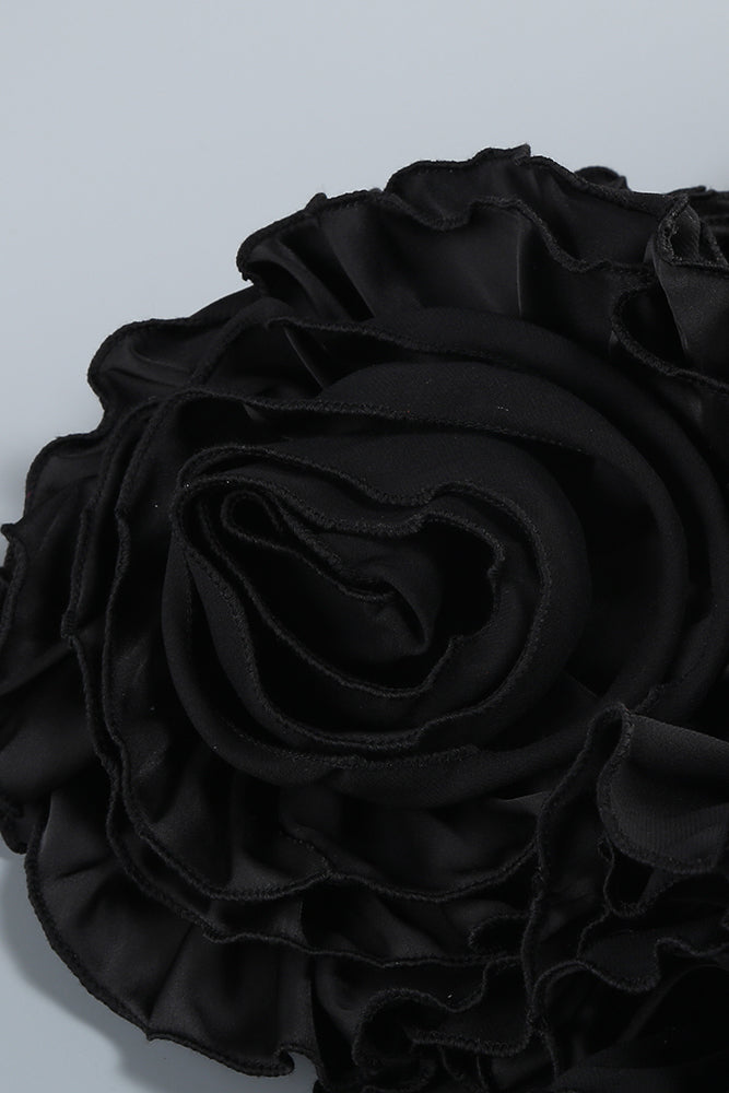 Halter Rose Floral Corset Dress