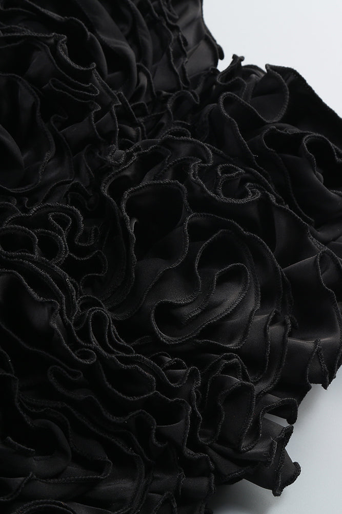 Halter Rose Floral Corset Dress