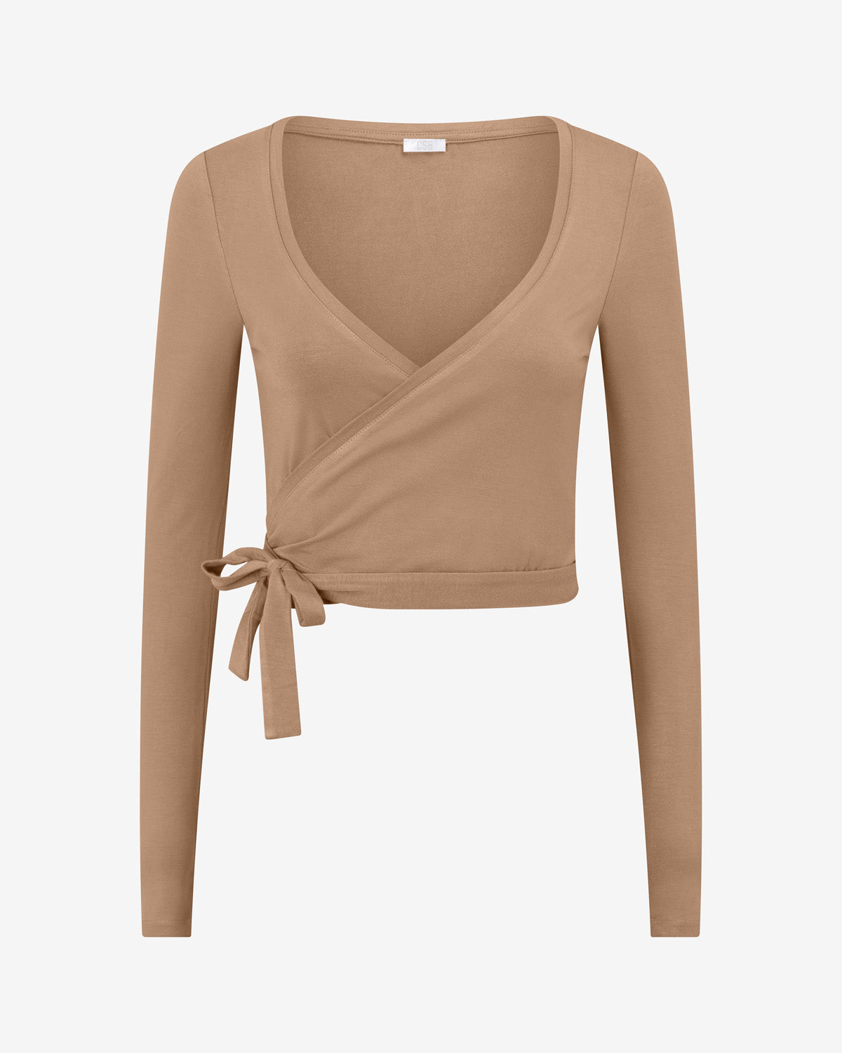 Ballet Wrap Top | Toffee