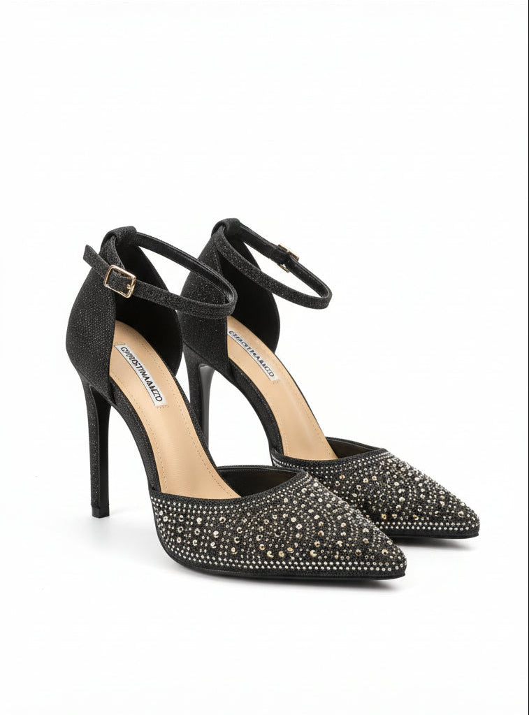 SIRA – Talons Élégants 4 cm pour Abaya Soirée