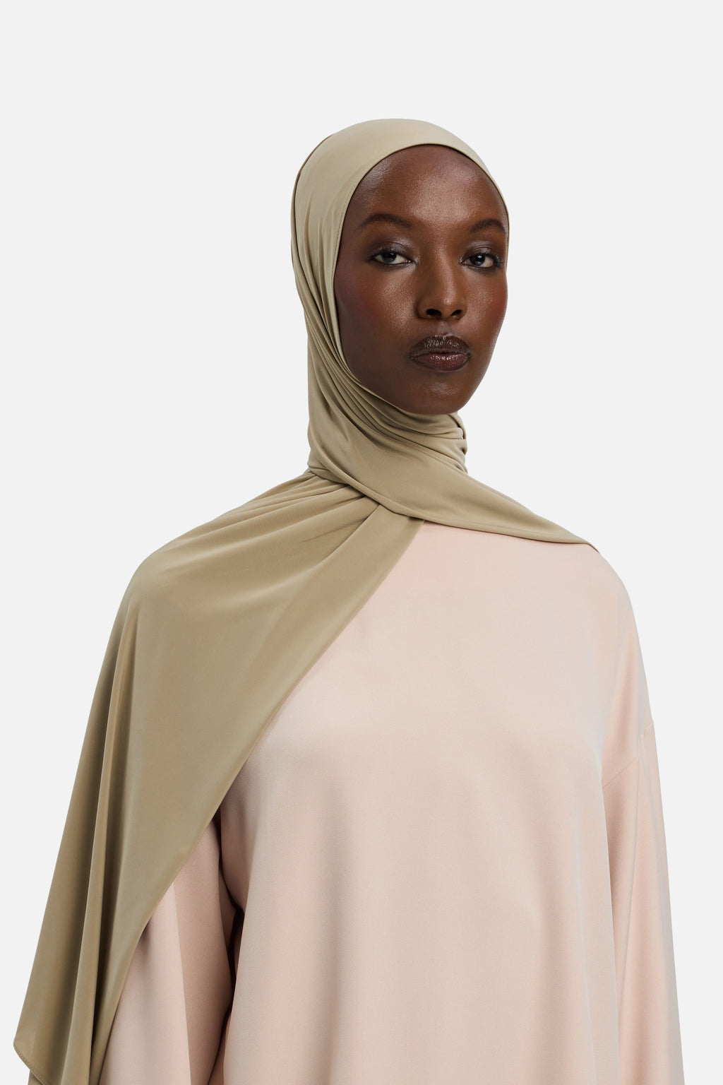 Bamboo Jersey Scarf | Khaki