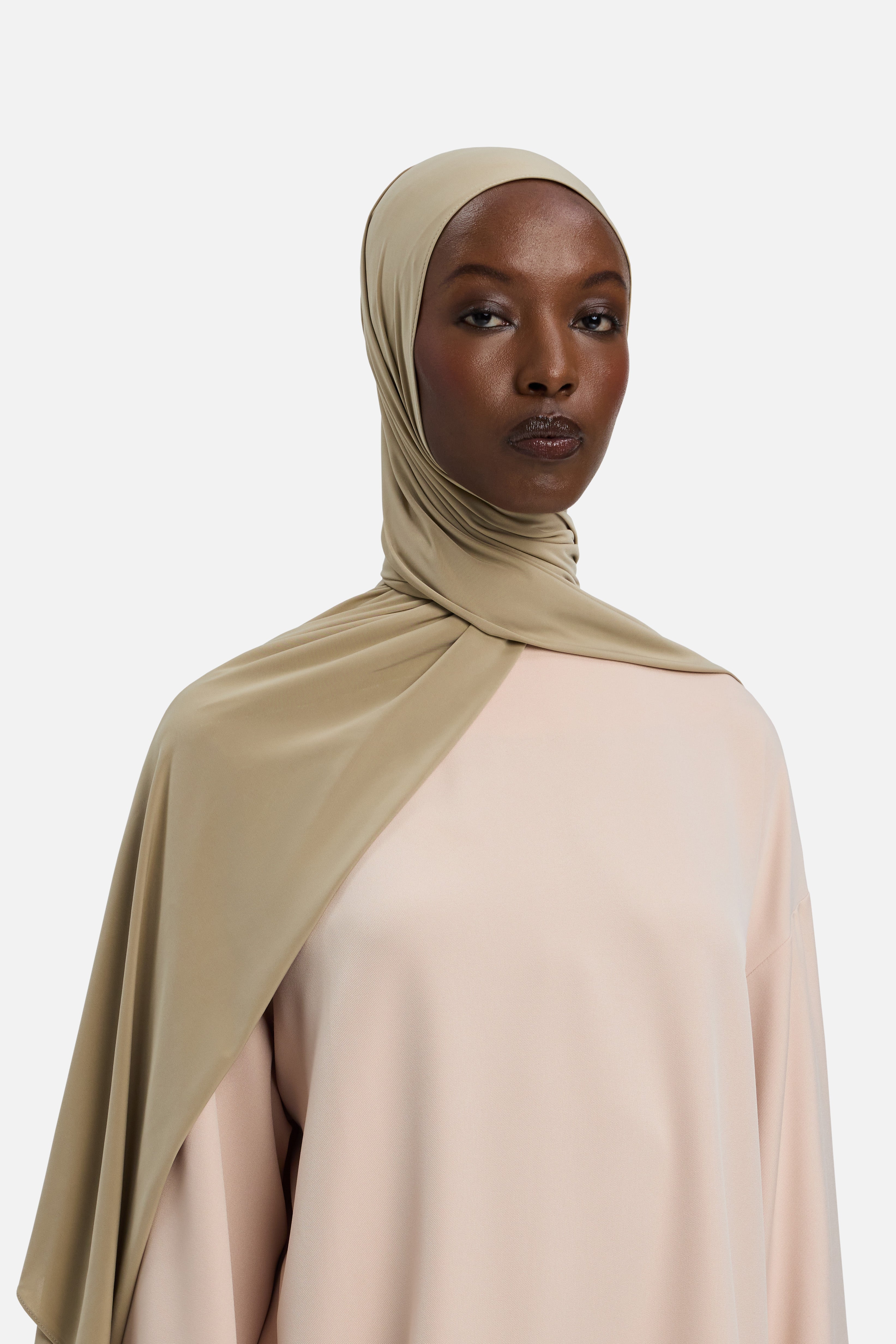 Bamboo Jersey Scarf | Khaki