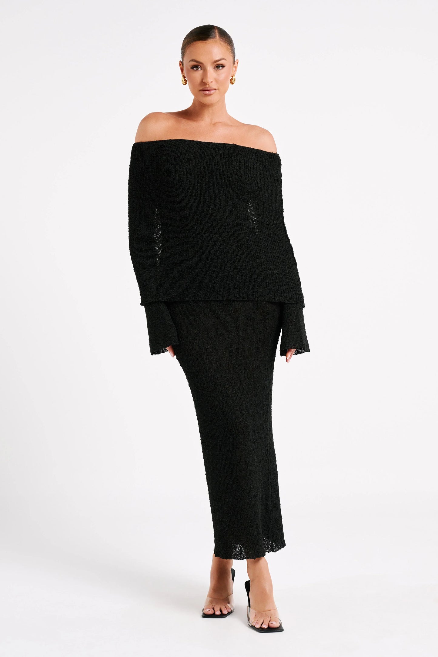 Kimi Long Dress - Black