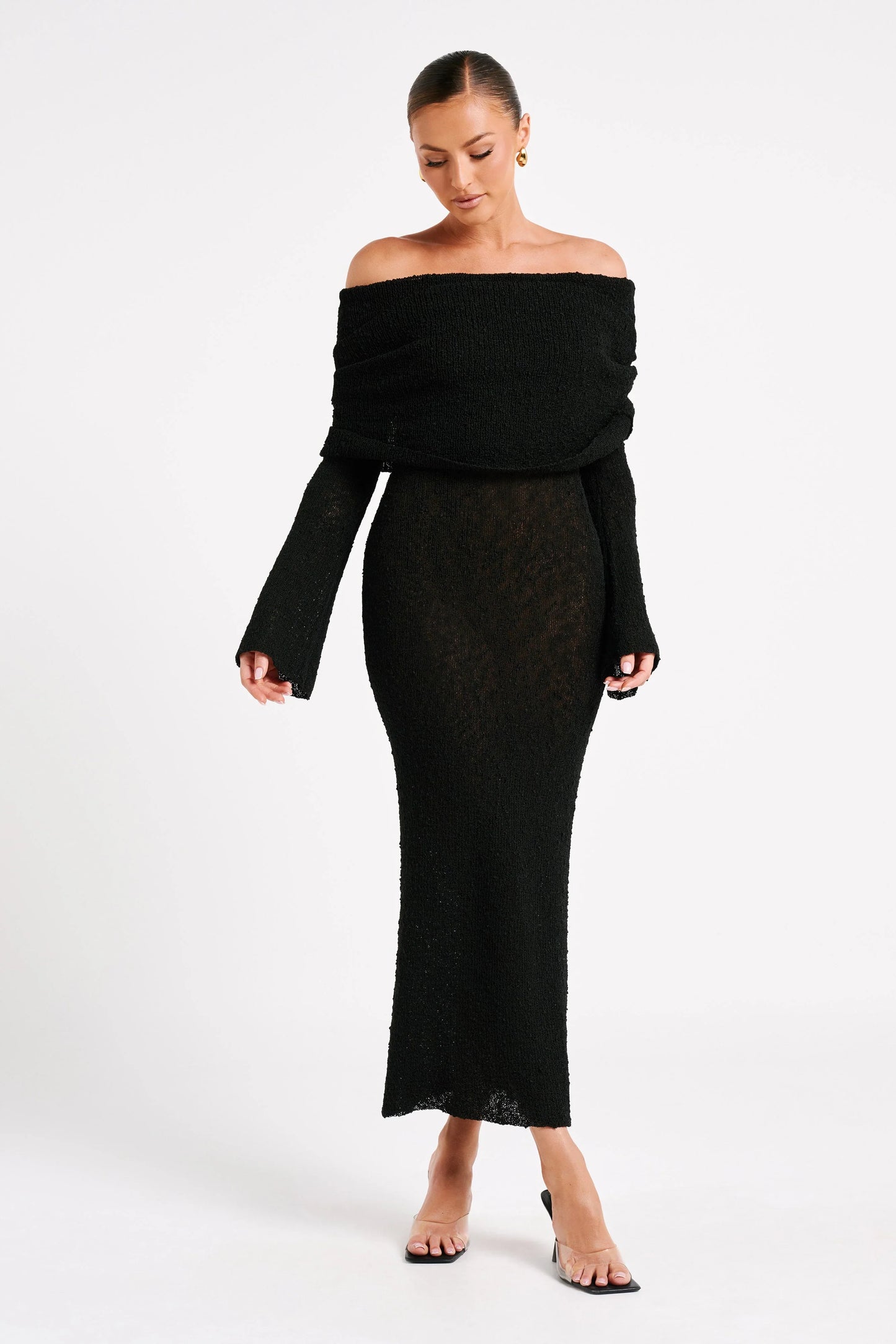 Kimi Long Dress - Black