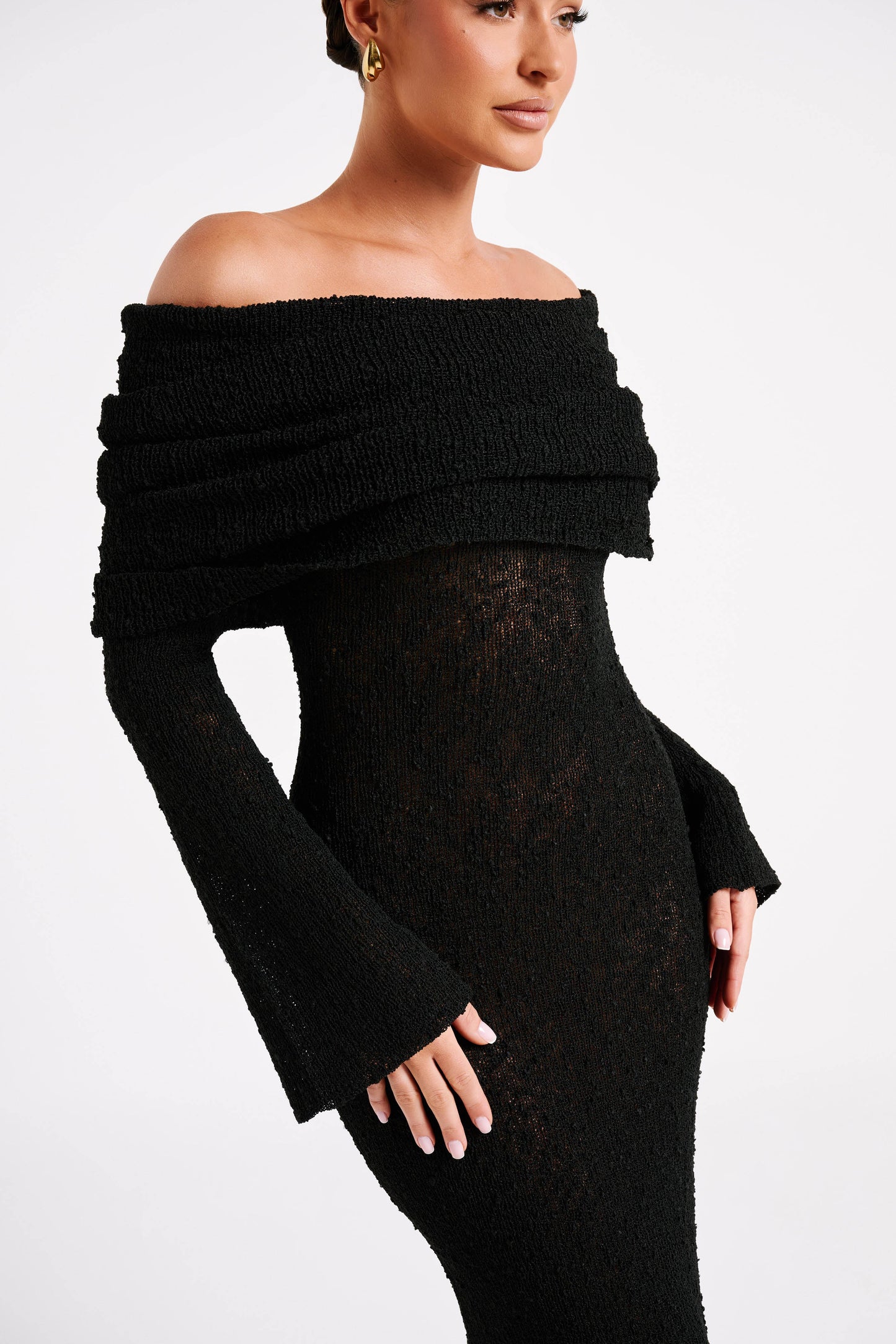 Kimi Long Dress - Black