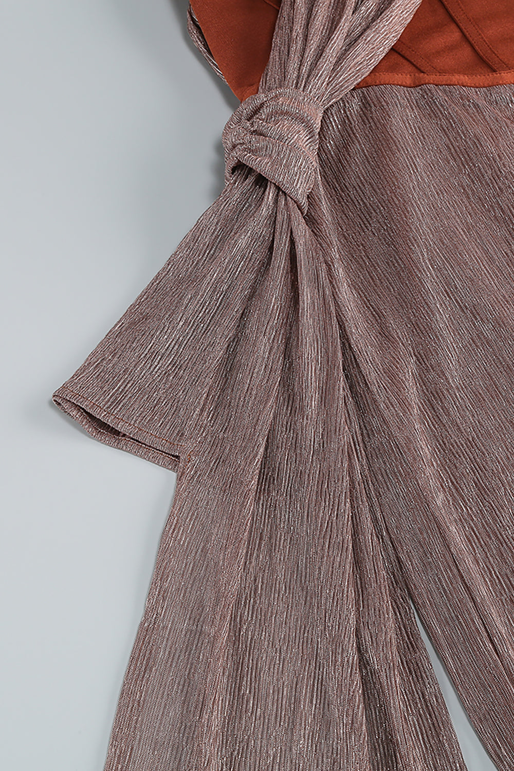 One shoulder Draped Maxi Dress