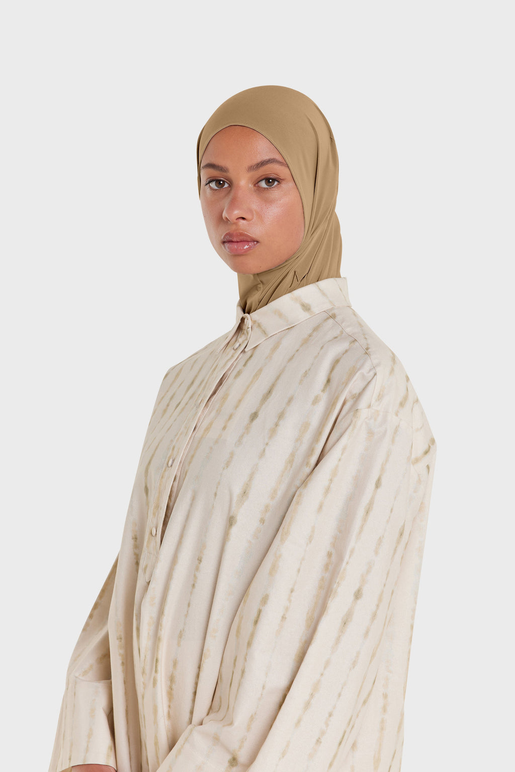 Premium Jersey Hijab | Almond