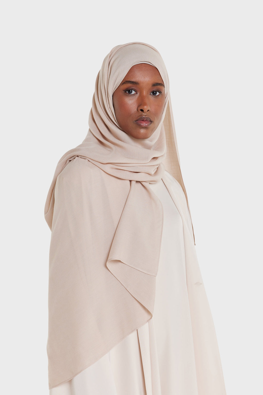 Hijab Tissé Ultra-Léger Collection Beurre Doux