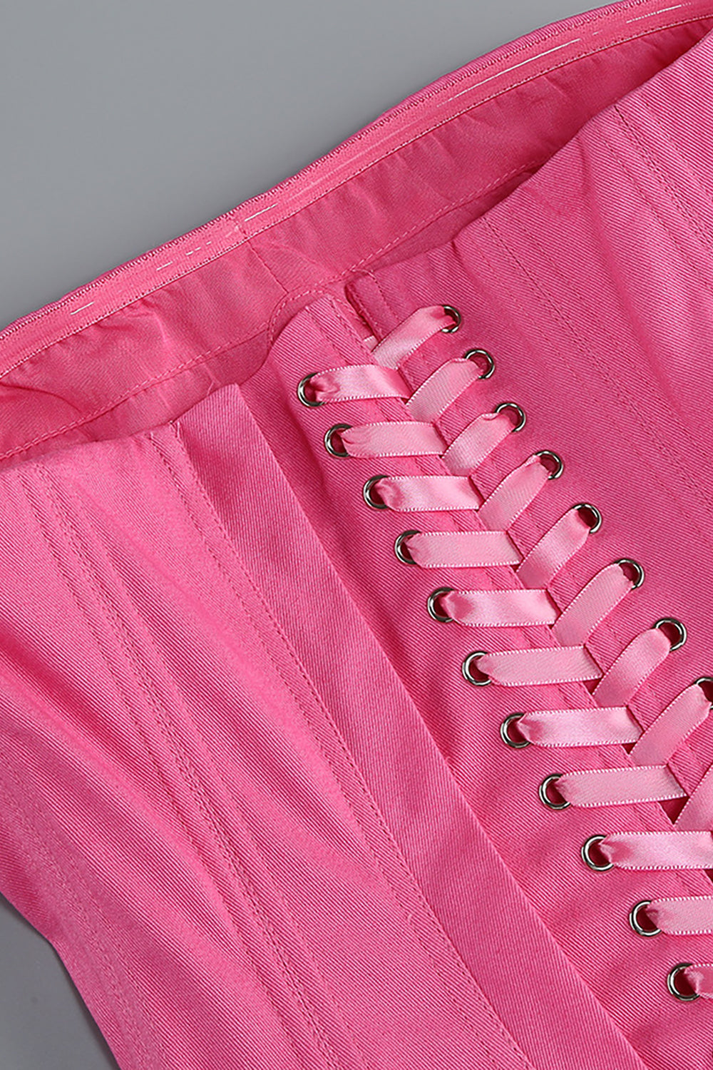 Strapless Corset Ruffled Floral Mini Dress