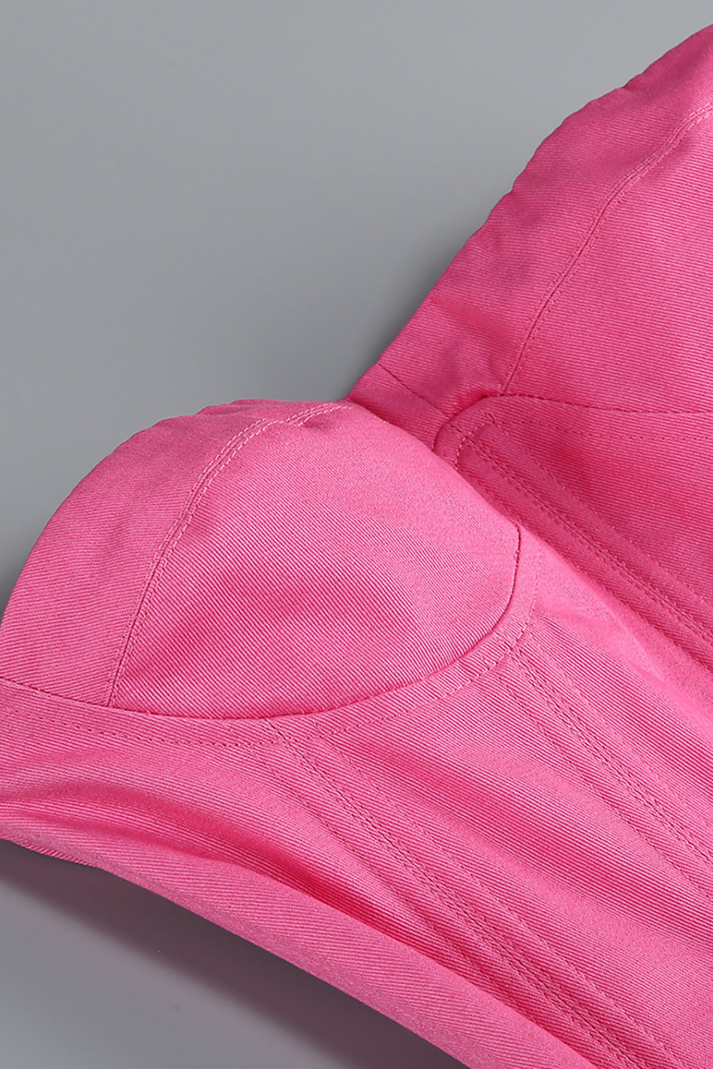 Strapless Corset Ruffled Floral Mini Dress