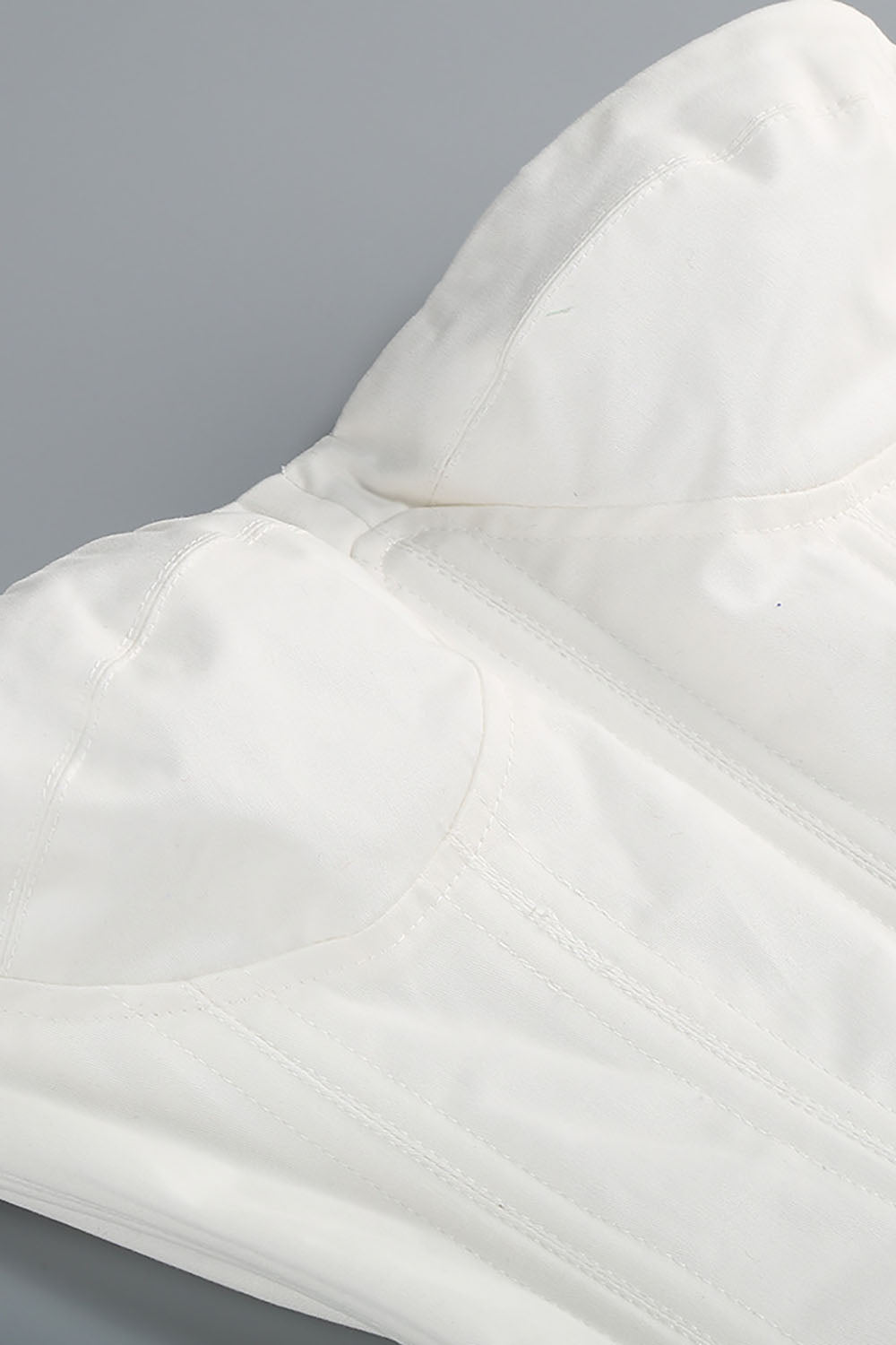 Strapless Corset Ruffled Floral Mini Dress