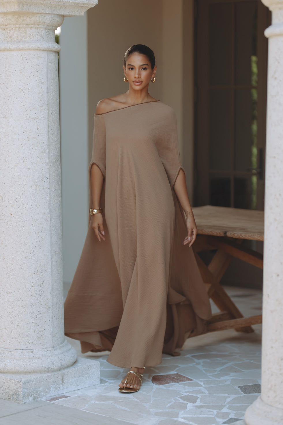 LEILA KAFTAN - TAN