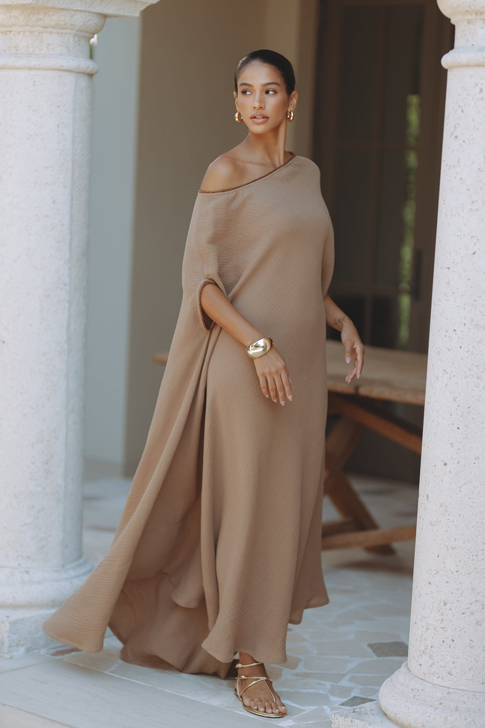 LEILA KAFTAN - TAN