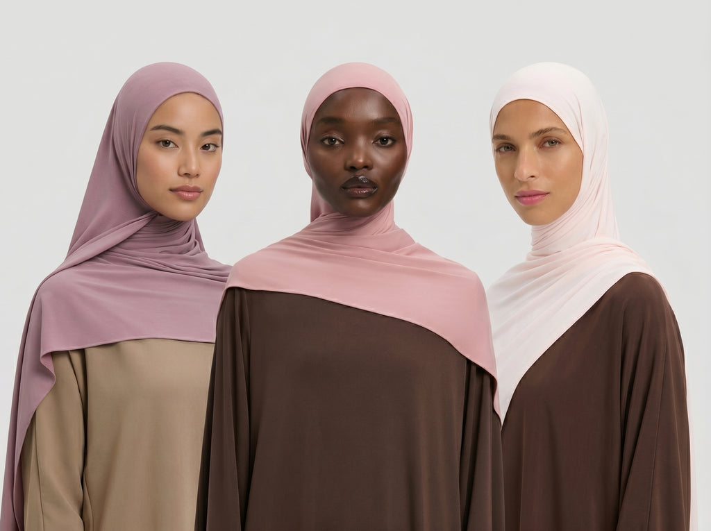 Hijab Jersey Respirant Collection Orchidée