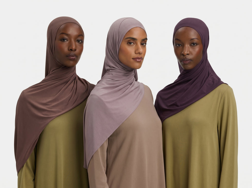 Hijab Jersey de Bambou  Collection Dahlia