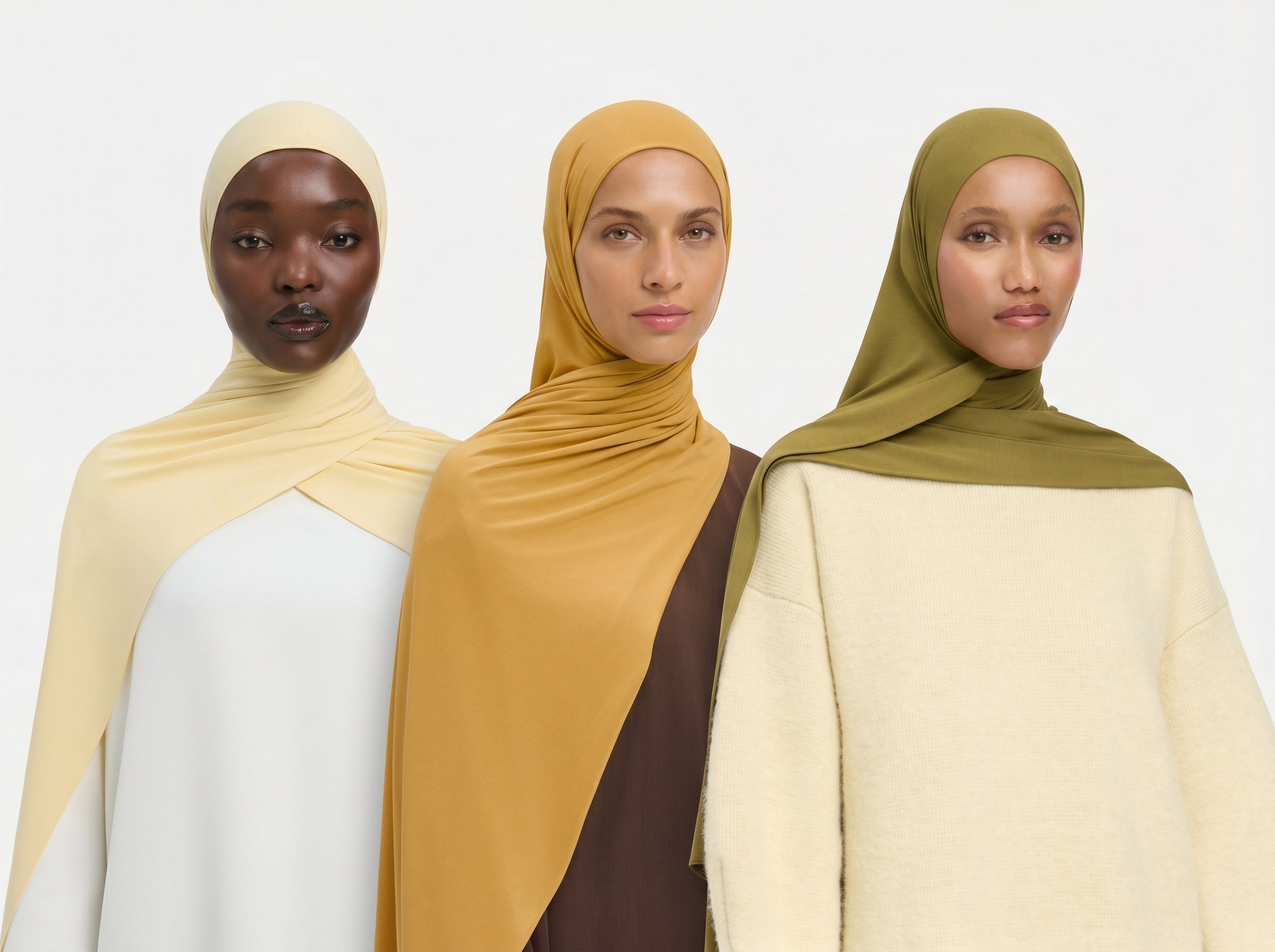 Hijab Jersey de Bambou Respirant  Collection Citronnelle