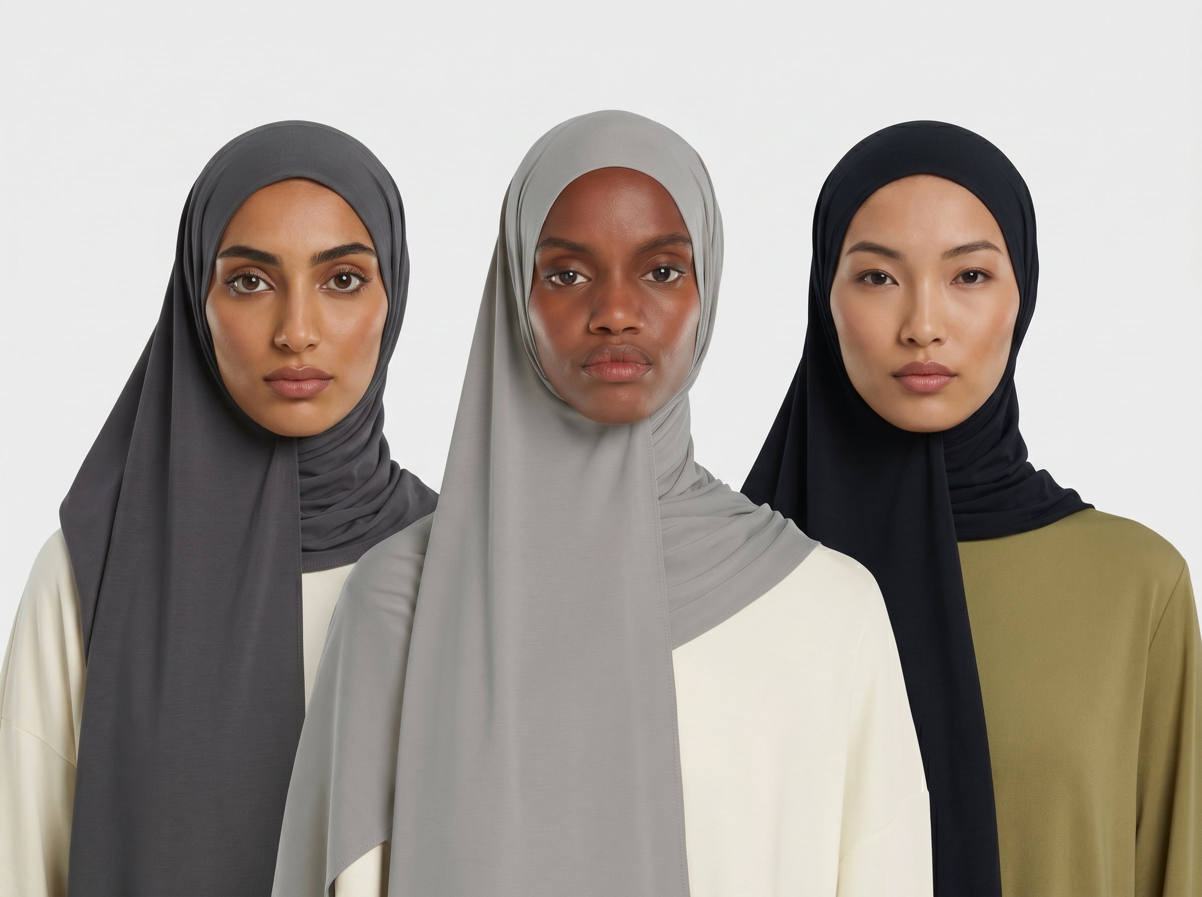 Hijab Jersey de Bambou Respirant Collection Brume