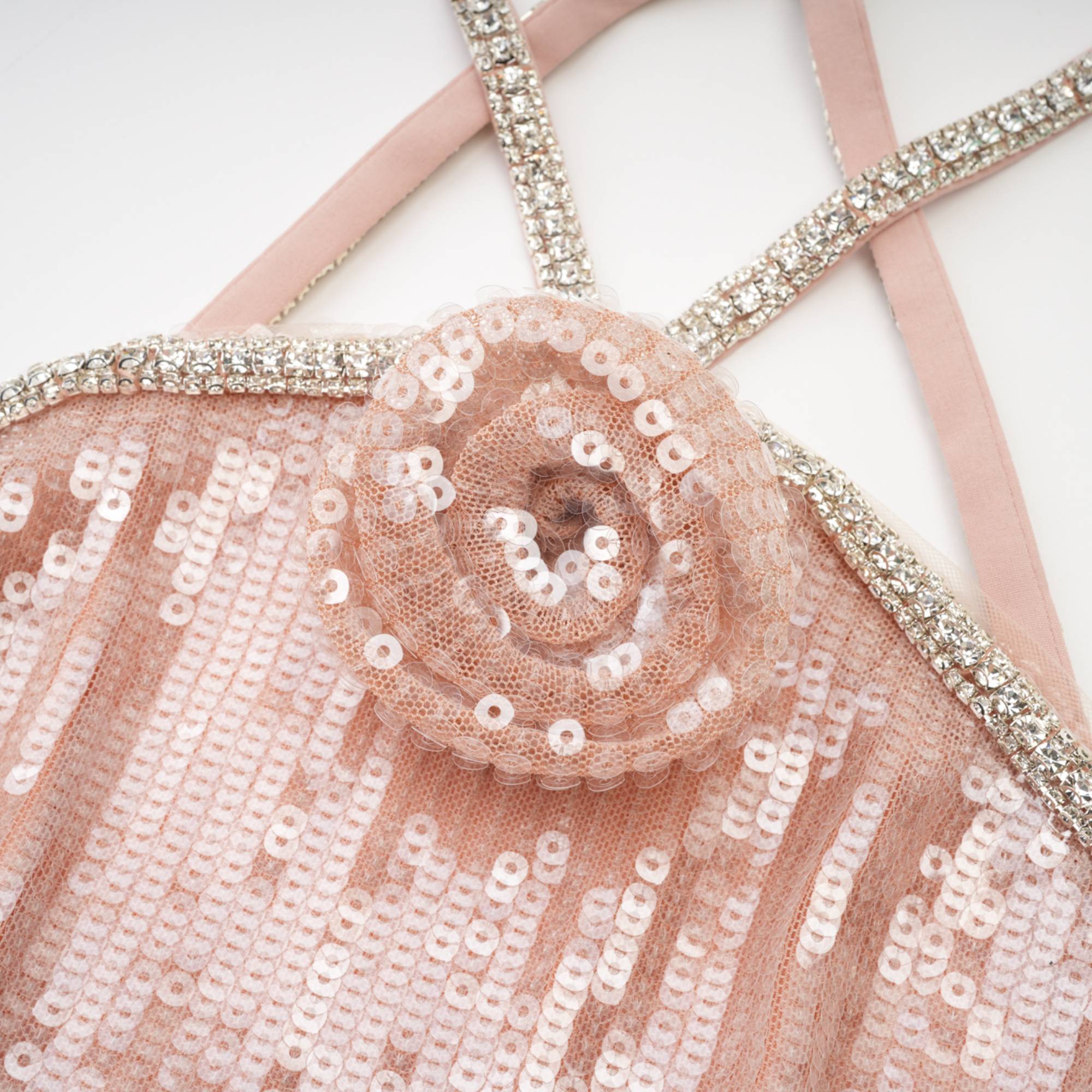 Éadaoin sequin floral mini dress