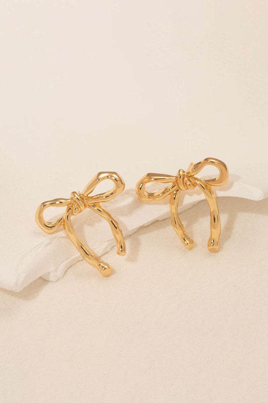 Bowknot Simple Earrings