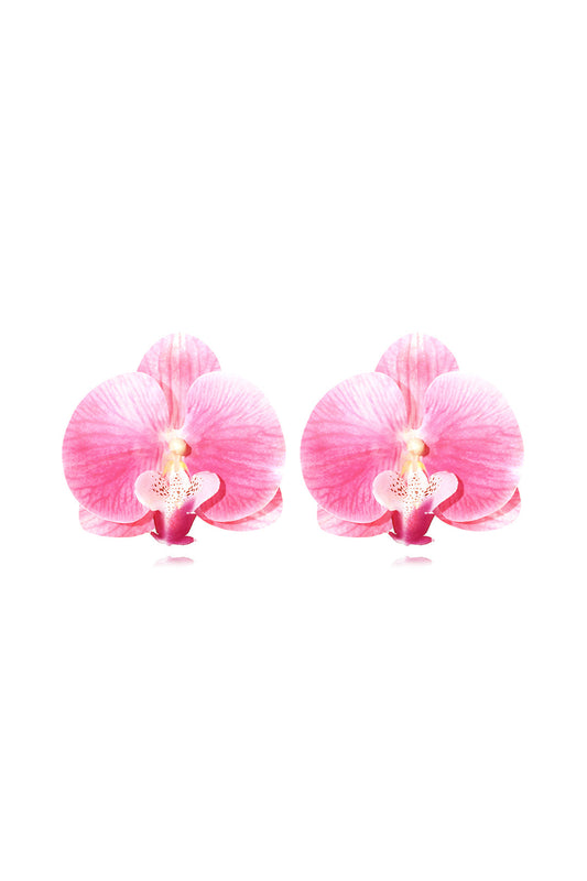 Phalaenopsis Orchid Flower Earrings